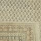 Handmade oriental contemporary 1980s 285 cm x 370 cm beige wool carpet