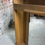 Fireplace surround in light oak 1980s