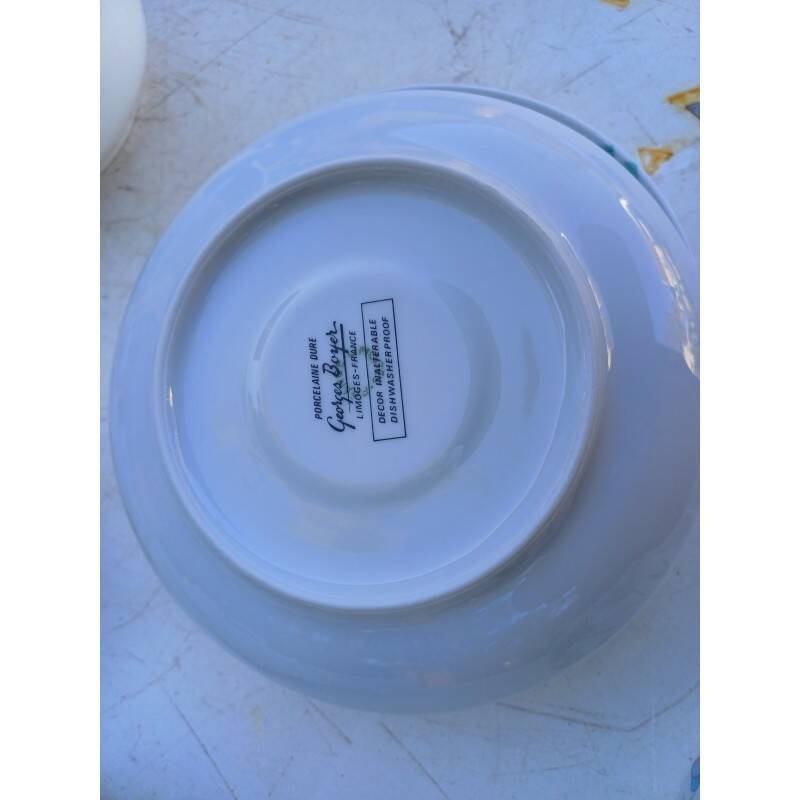 Limoges porcelain service "Georges Boyer"