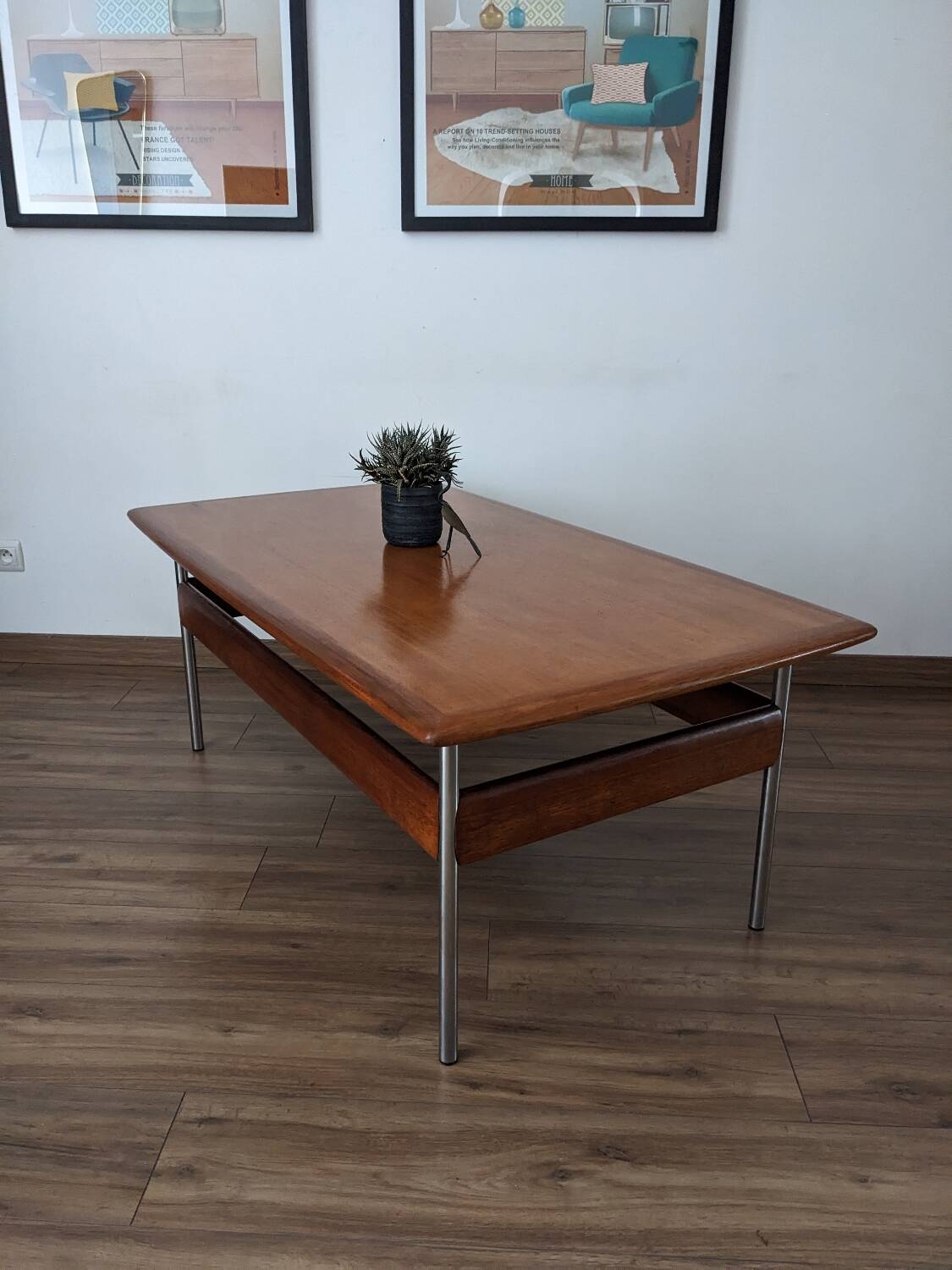 Vintage Scandinavian design coffee table