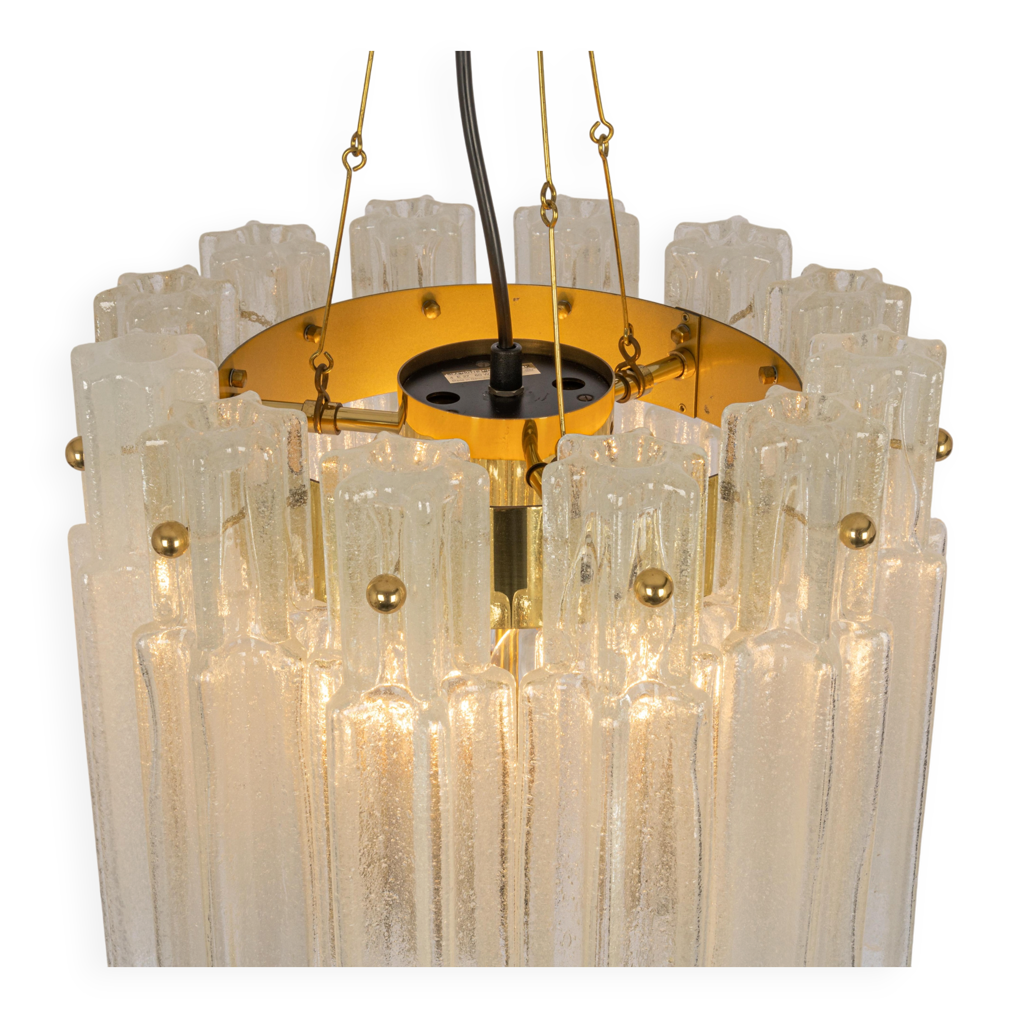 Suspension en Verre Limburg, Allemagne, Années 1970