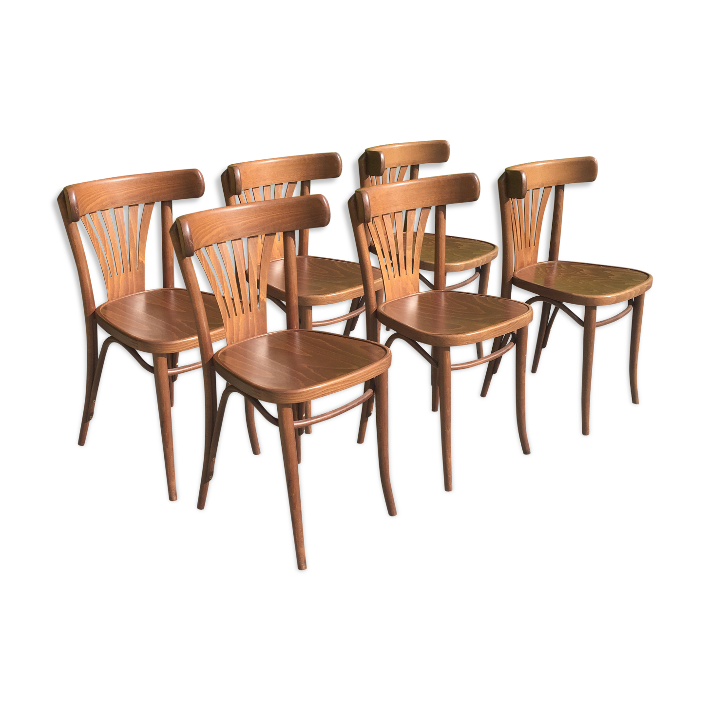 6 bistro chairs