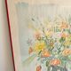 Tableau test in colours Still life with wildflowers - Lucien Gibert