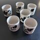 Service de 6 tasses à expresso