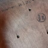 Baumann stool 895 G2 in green leather