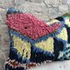 Beautiful vintage Berber Kilim cushion from Morocco