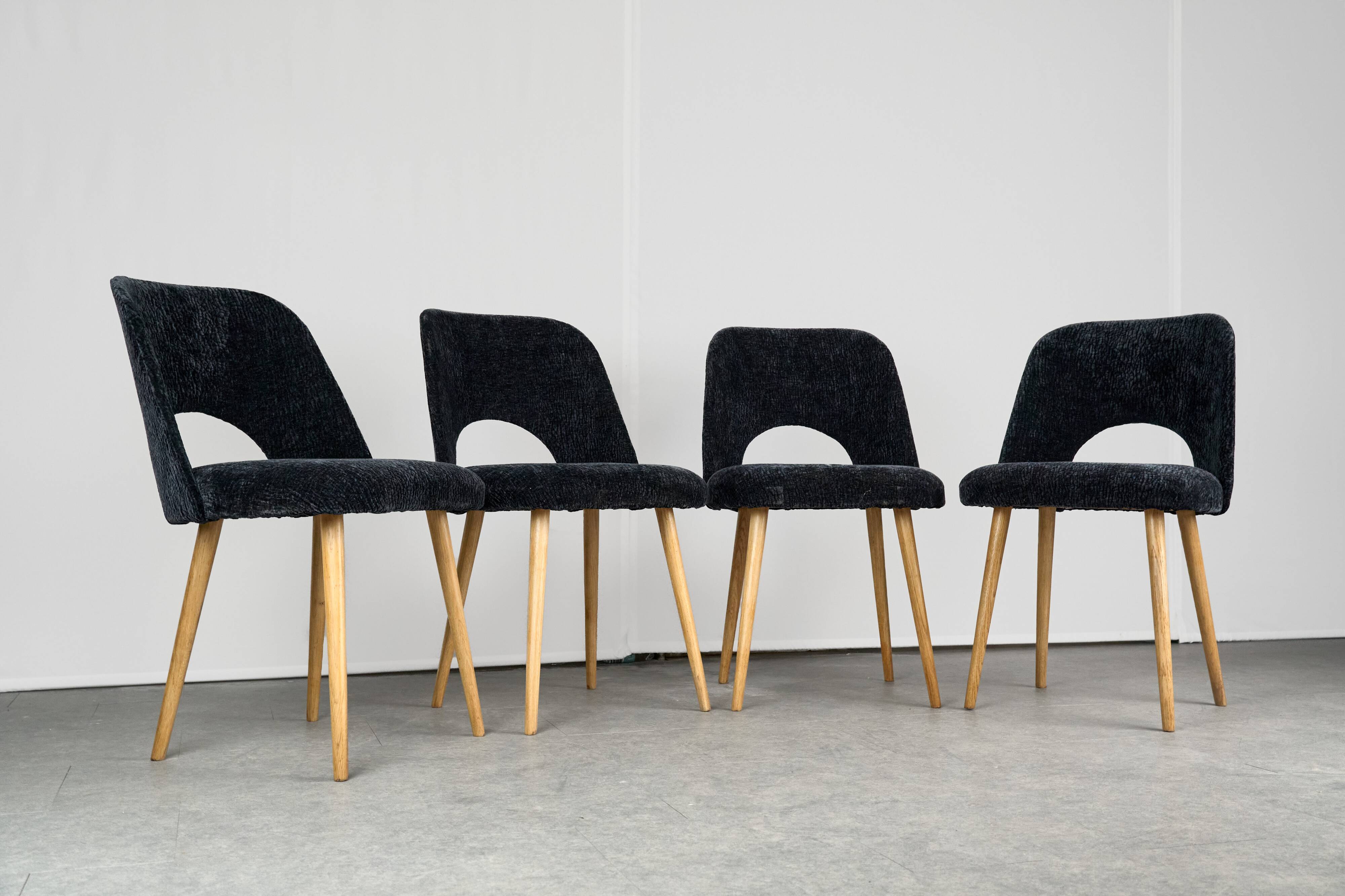 Dining Chairs by Oswald Haerdtl, 1960s, Czechoslovakia