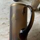 1930s brown and gold orangeade set