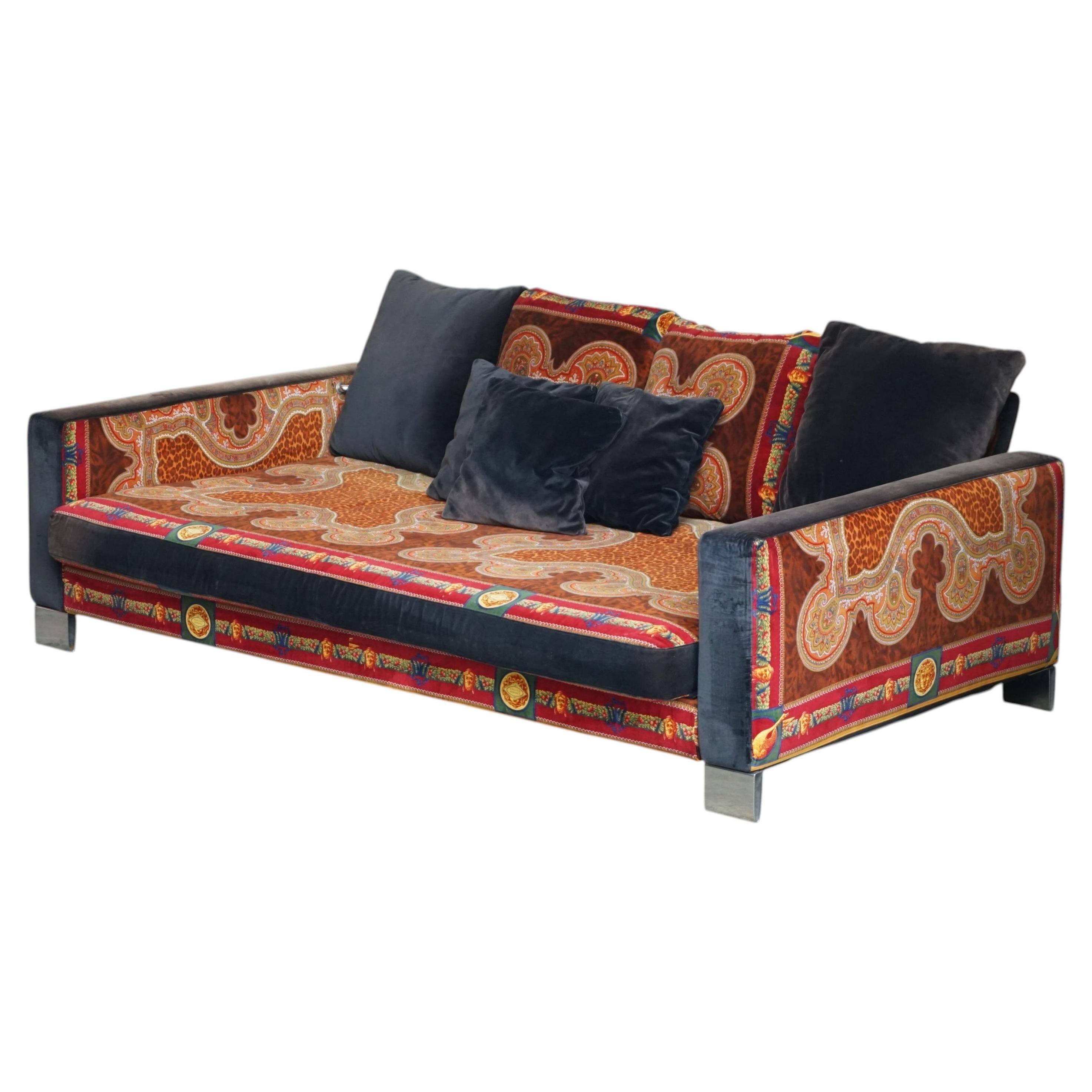 Adjustable canapé Versace 2003 by Ilian Rachov, Art Deco style