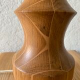 Wooden lamp foot