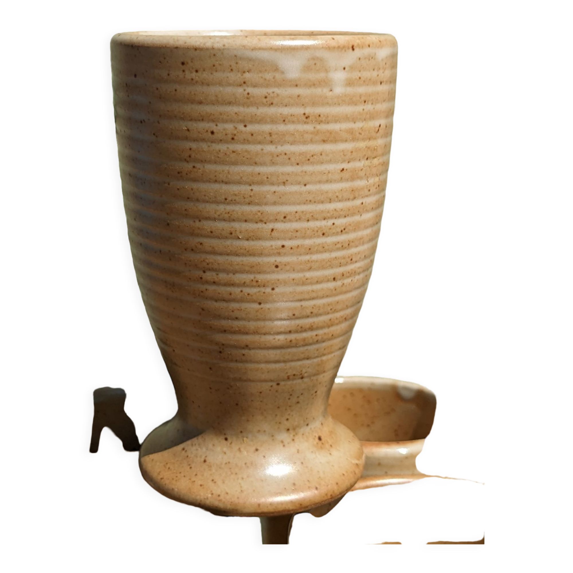 Mazagrans cups in artisanal stoneware by 4