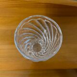 Verre à pied vase baccarat