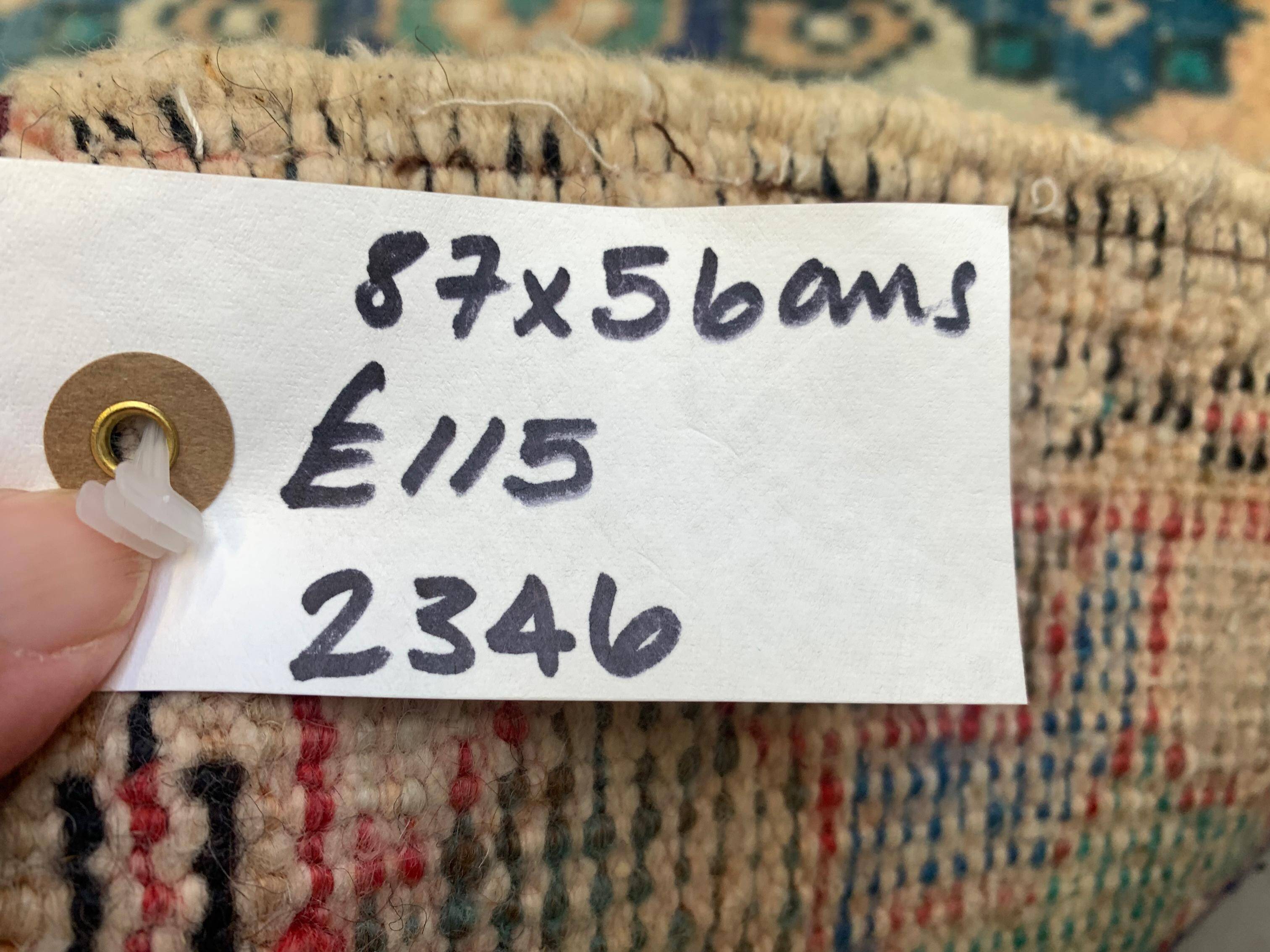 Small Vintage Turkish Rug 87x56 cm, Short Runner, Tribal, Shabby, Mini Carpet