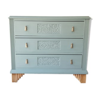 Art Deco chest of drawers