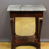 Console d'époque Restauration en acajou XIX