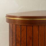 1950s corner cabinet with integrated bar compartment