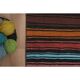 1970s Vintage Turkish Handmade Wool & Cotton Orange Runner Rug 70x311