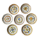 Antique plates in Nevers faience