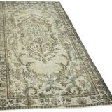 Hand-knotted carved oriental 1970s