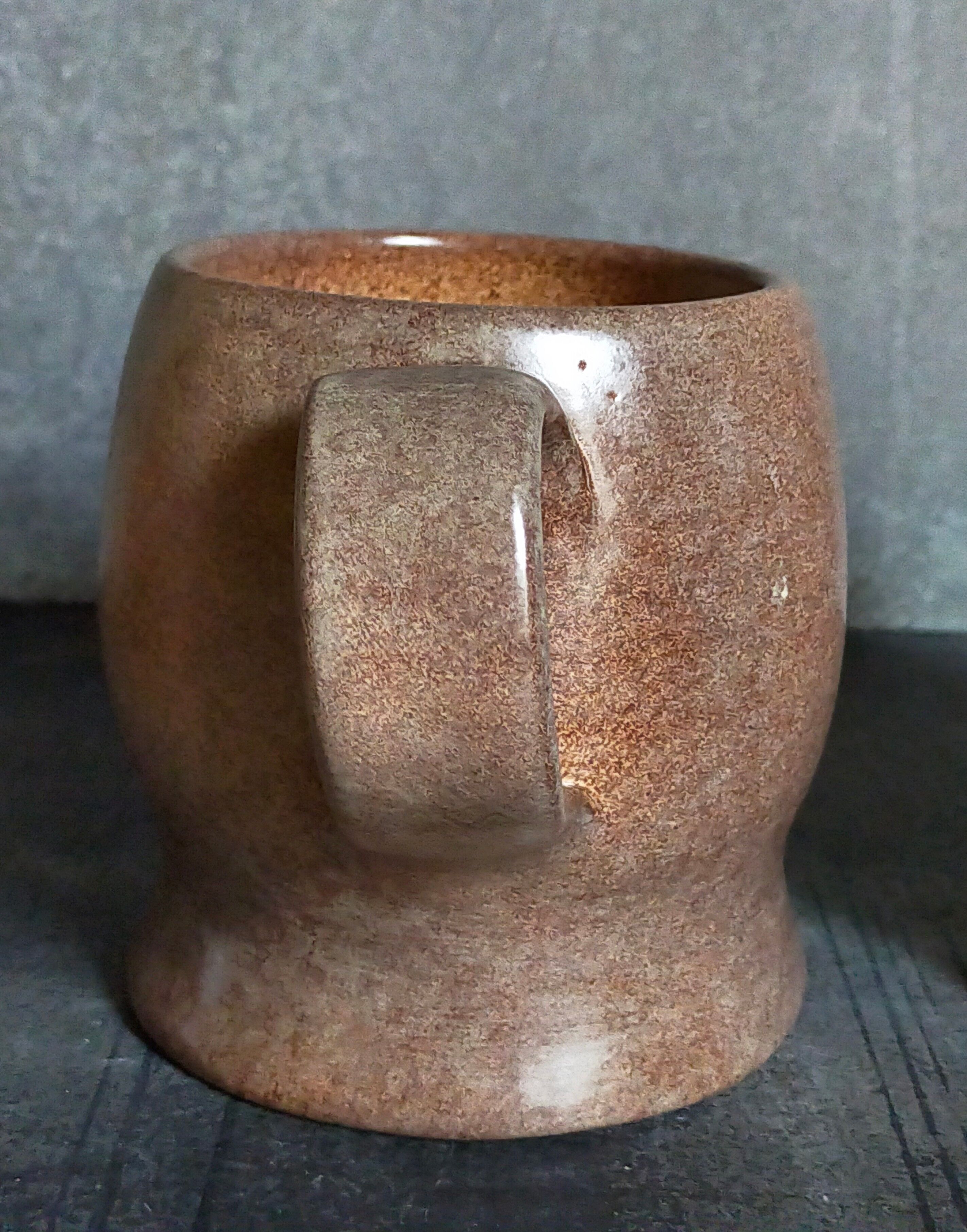 Six chopes céramiques de Max Idlas années 60
