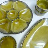 Gien oyster set