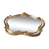 Miroir ancien bois doré