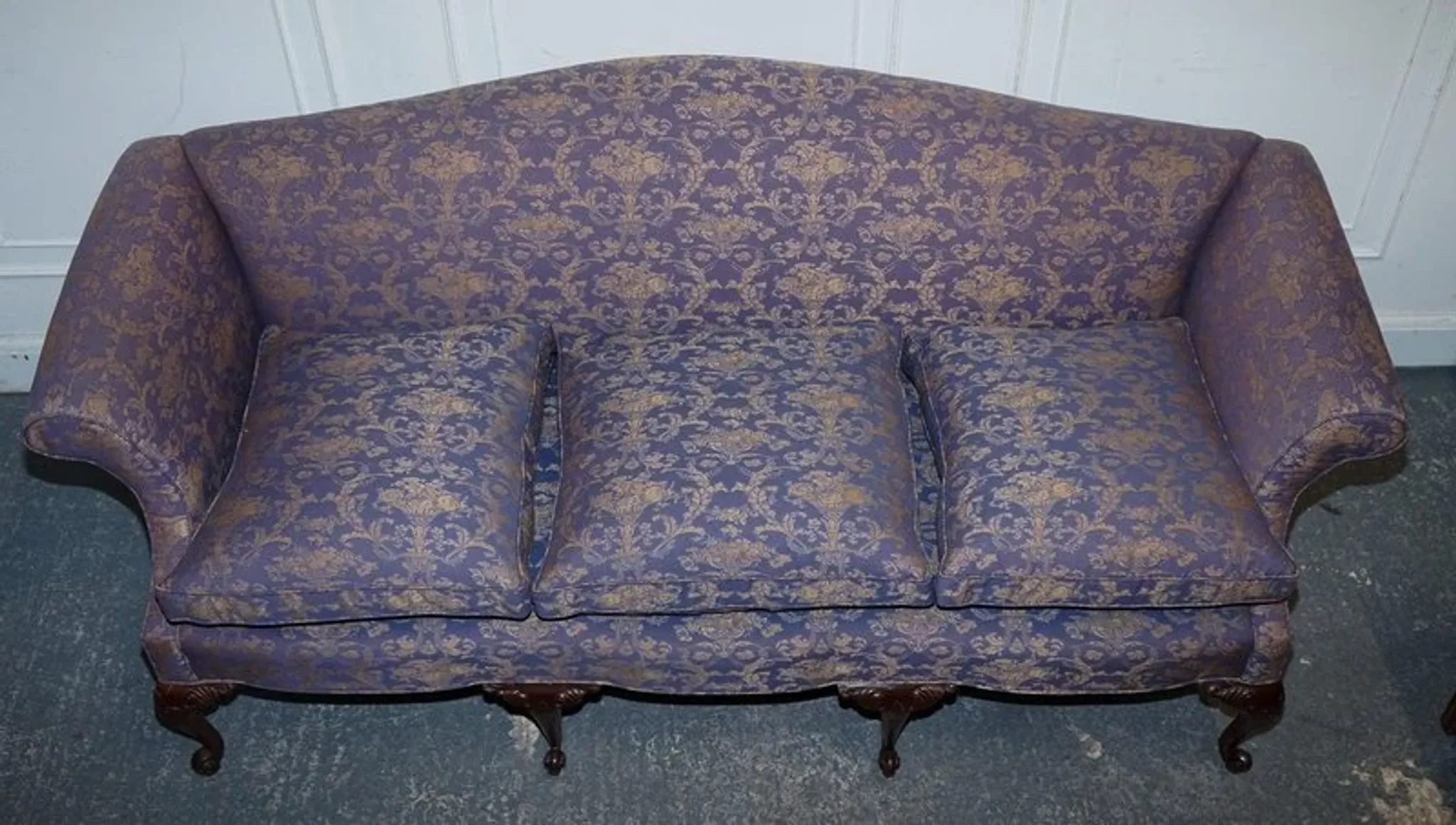 Chippendale 3-Seater Sofa Antique Country House, England