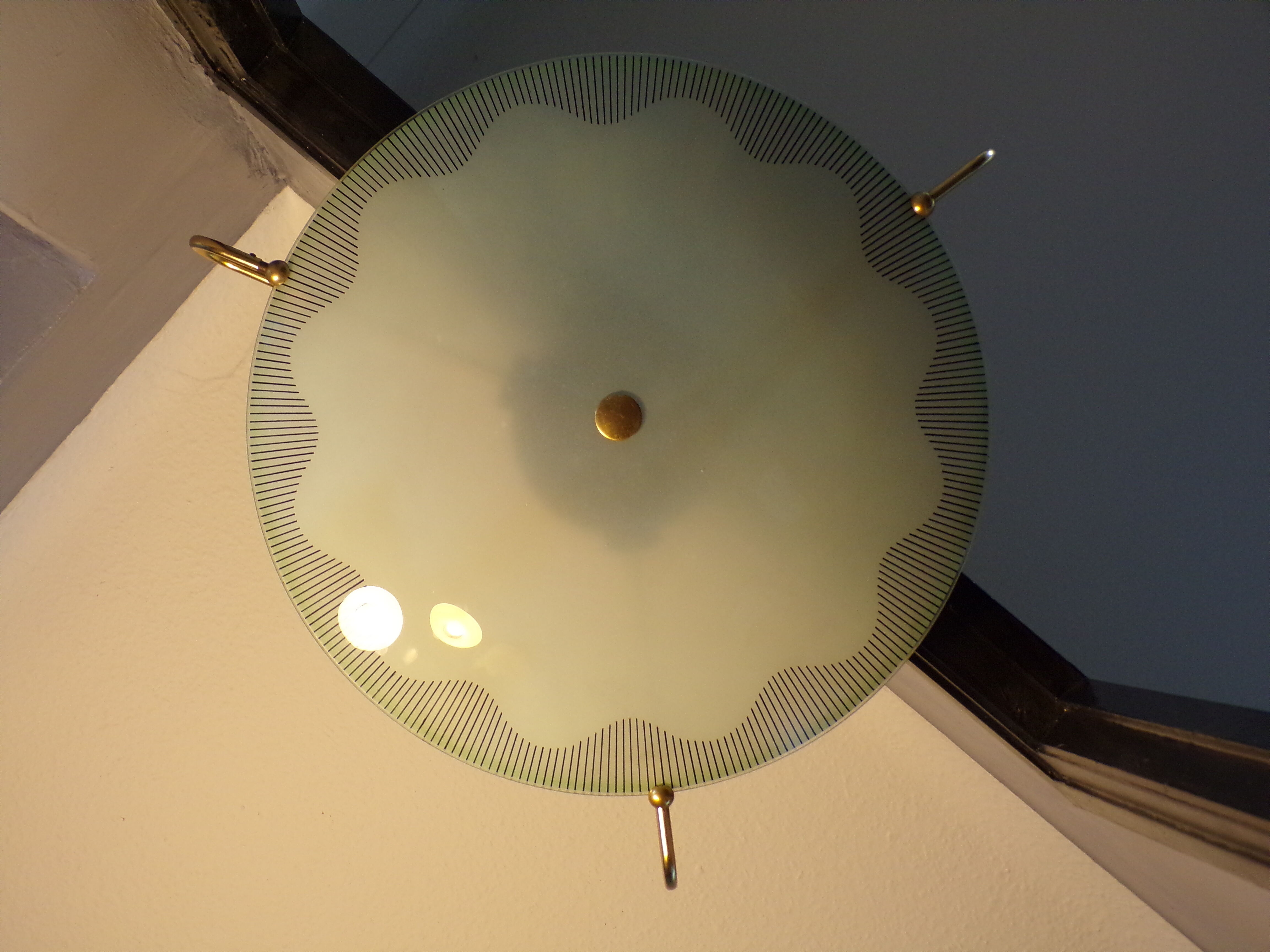 Modernist ceiling lamp 1950