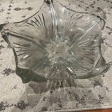 Crystal dish signed Daume