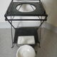 Antique toy doll furniture