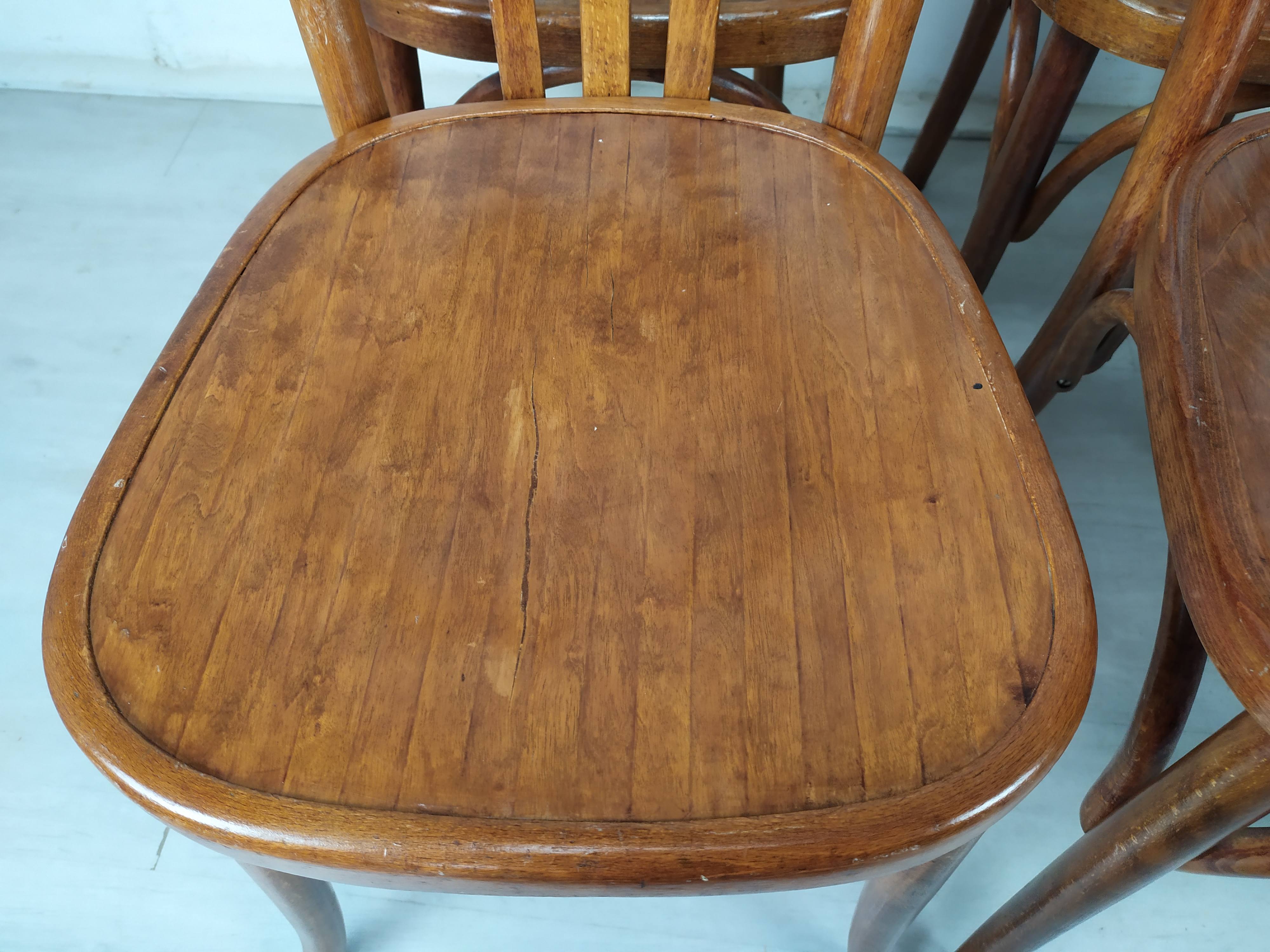 Set of 6 bistro chairs