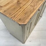 Parisian buffet in patinated wood, circa 1930.