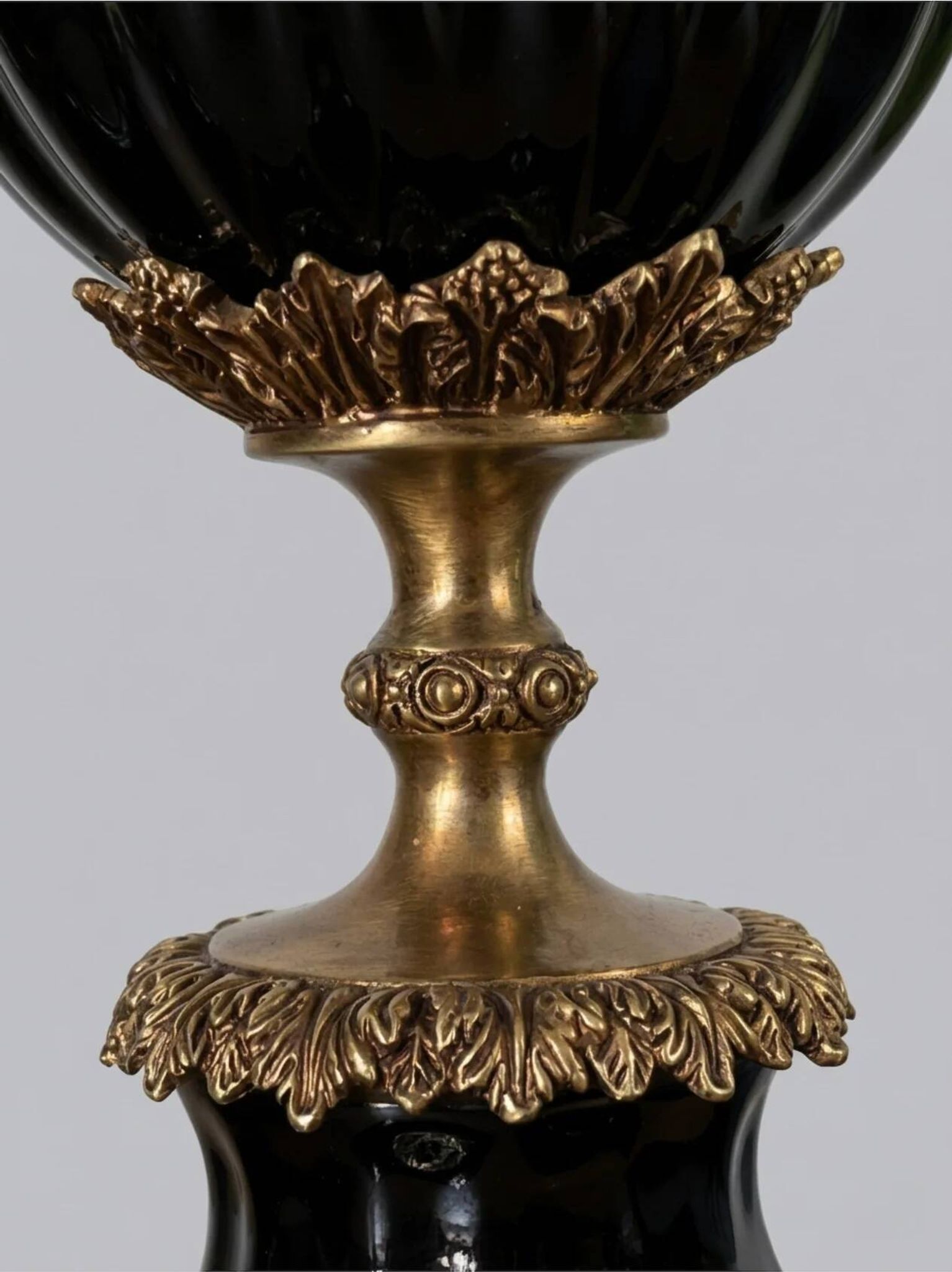 Pair of parrot candlesticks in porcelain and gilded bronze – Louis XVI style – 47 cm