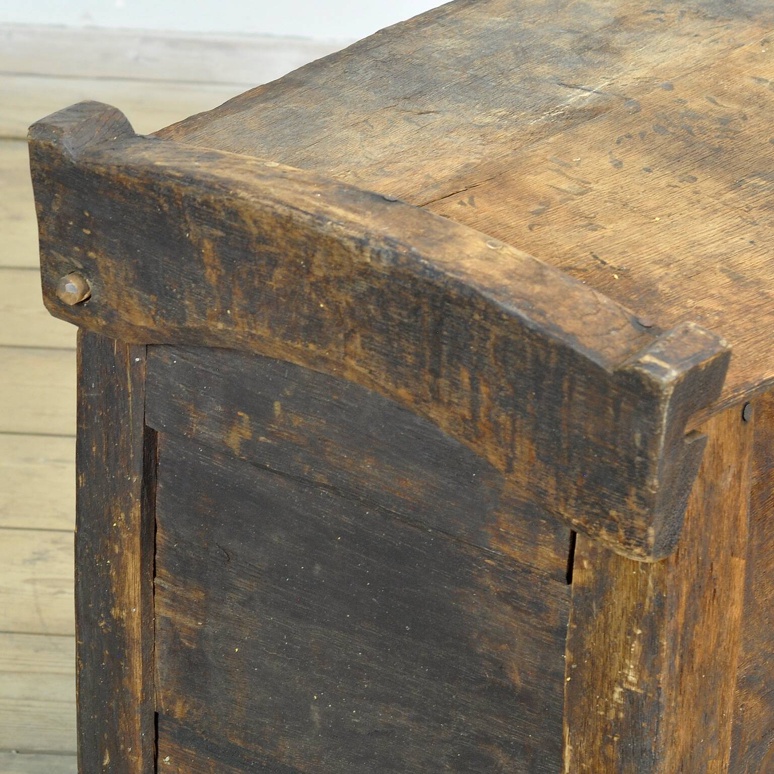 Coffre de berger ancien, vers 1850