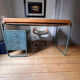 Industrial desk - vintage school