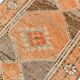 3x14 Long Hallway Runner Rug, Soft Orange Bohemian Wool Runner, 81x429Cm