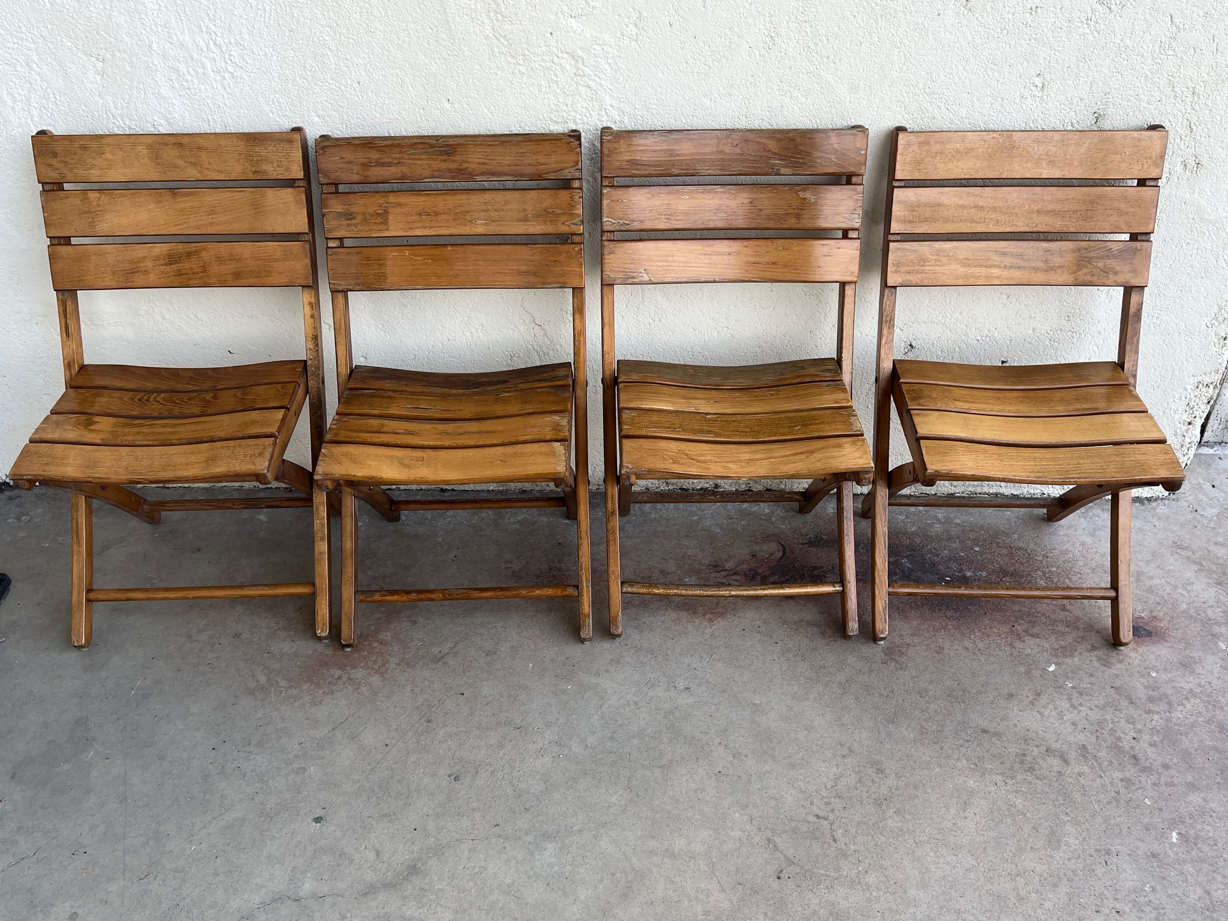 Thing of garden chairs