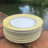Hollow plates yellow honeycomb - Moulins des loups, Orchies