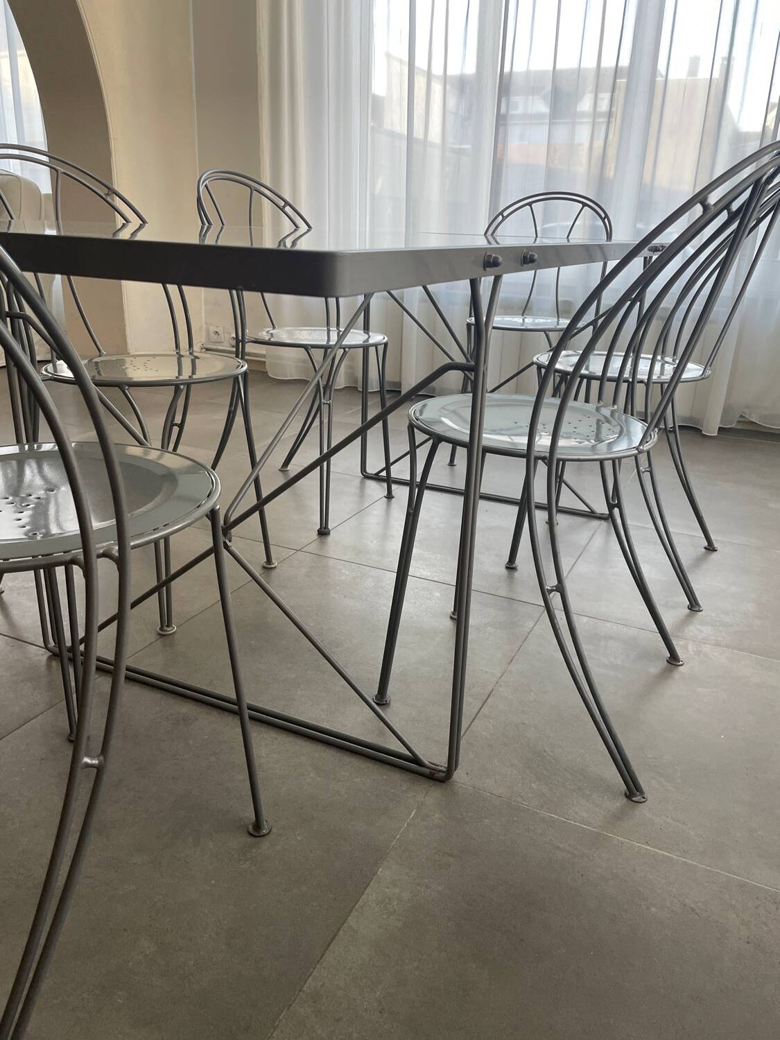 Lot table and chairs Moment by Niels Gammelgaard for Ikea, 1990s