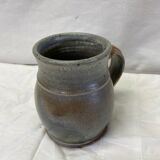 Blue sandstone pot signed