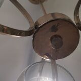 Art deco brass chandelier