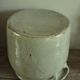 Glazed stoneware pot with two handles