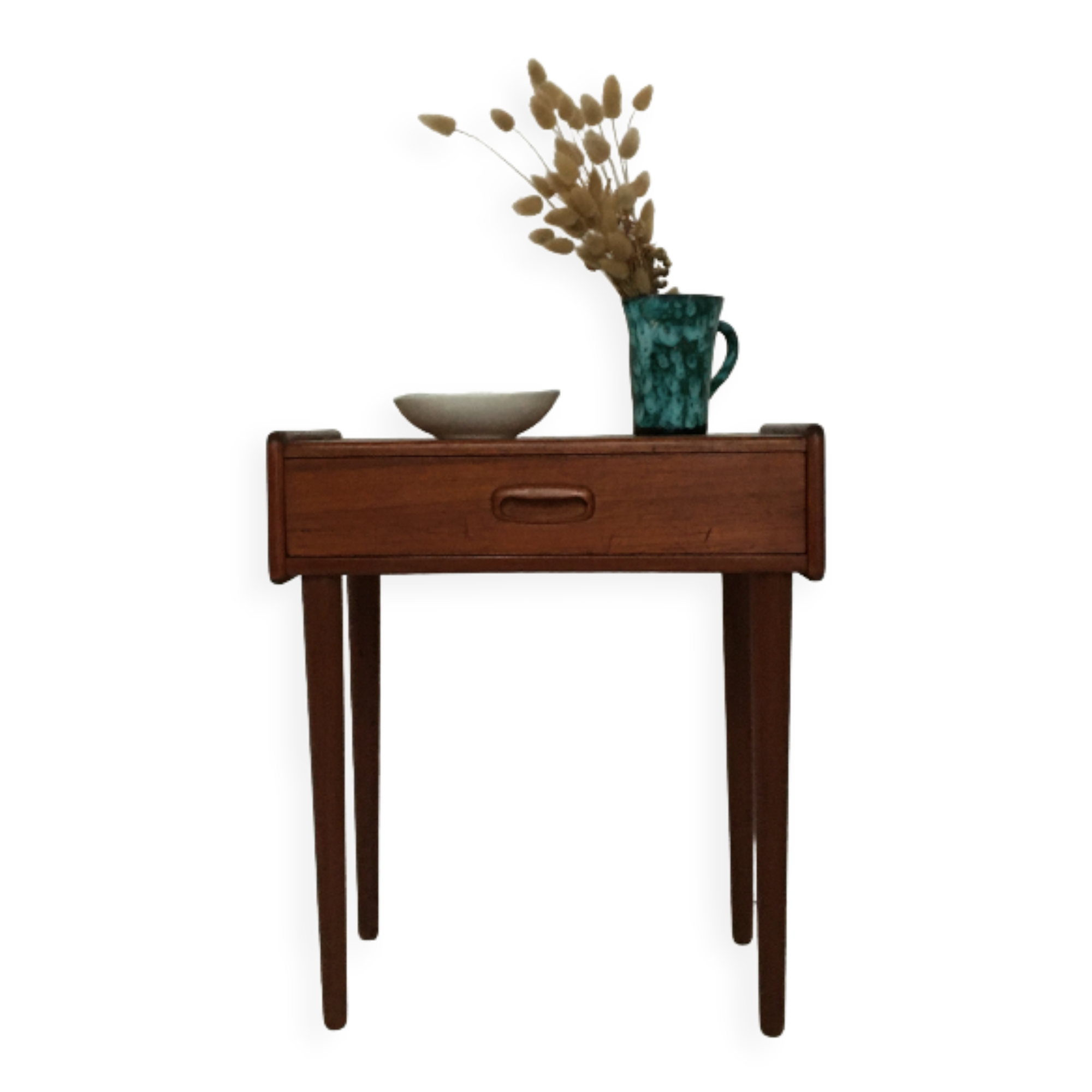 Vintage Danish bedside table