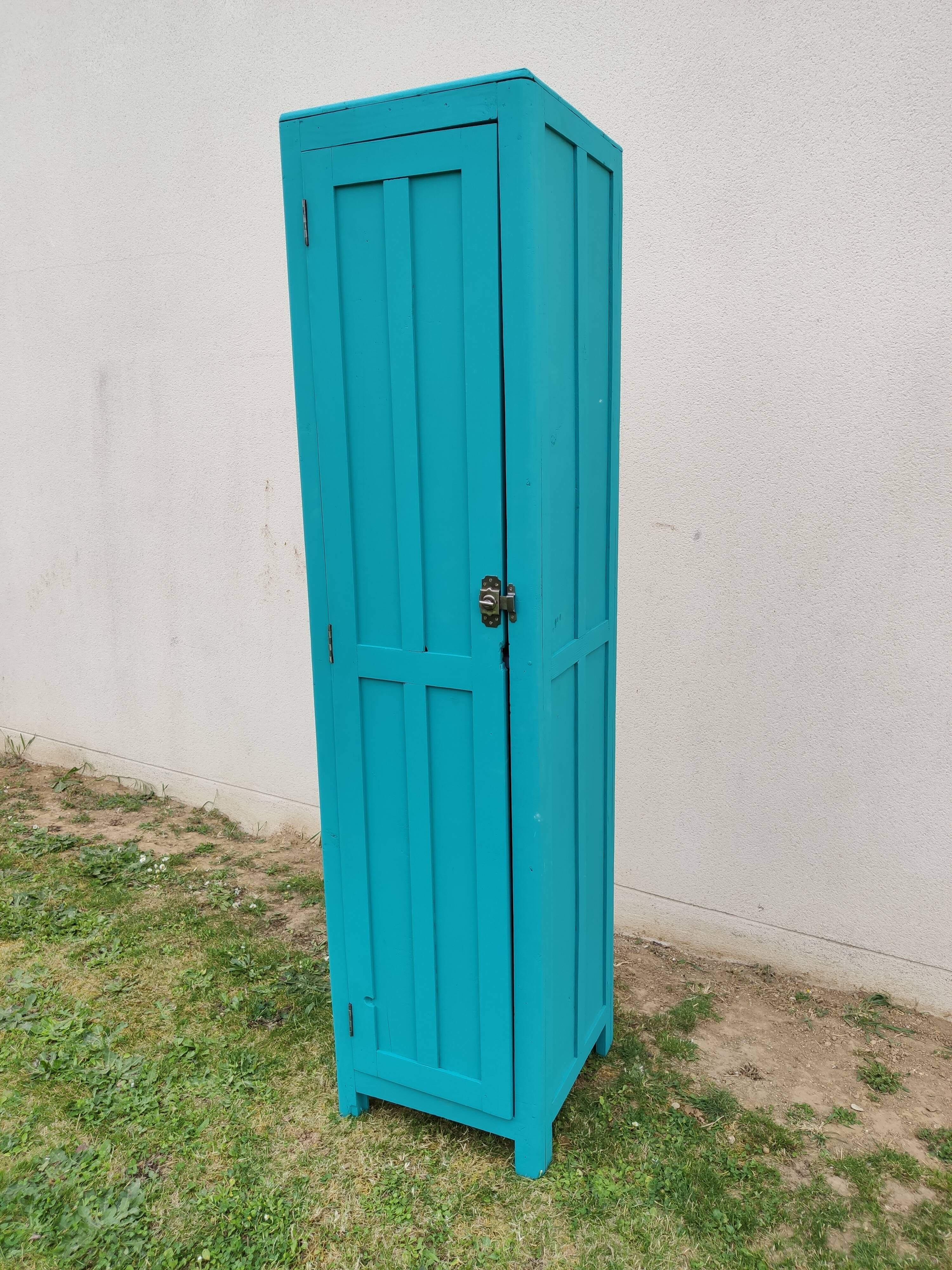 Vintage wooden vestiary