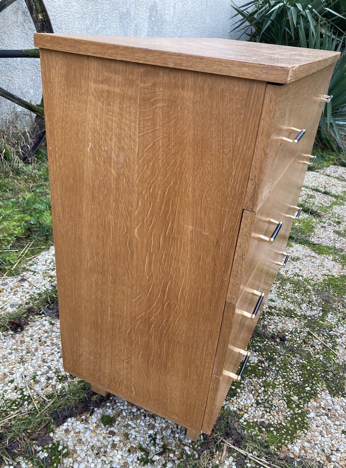 Commode pieds compas vintage