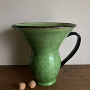 XXXXL glazed earthenware vase by Etienne Noel in Dieulefit, 1950