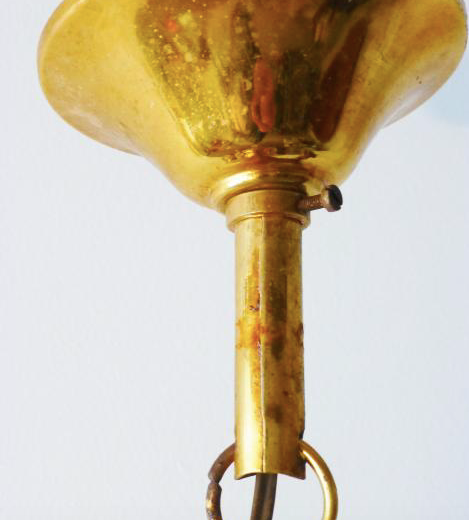 Adorable Lantern lamp gilded cage 1950 vintage 50s rockabilly 50's lantern