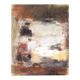 Oil on canvas signed Monique Humbert, abstract composition, wall painting, interior decoration.