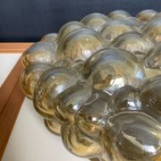 Pair of Bubble-Helana Tynell wall lights or ceiling lights from the 1970s.