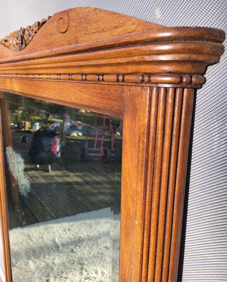 Scalable Art Deco trumeau mirror